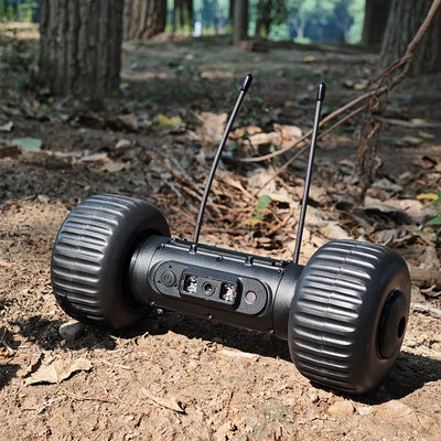 All-Terrain Reconnaissance Robot  Compact Wheeled Surveillance for Stealth Operations