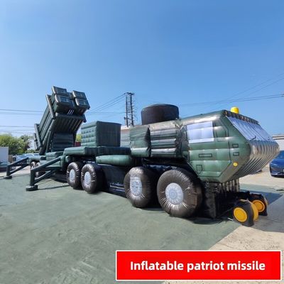 Воздушно-оборонный ракетный автомобиль надувный Патриот 1/1